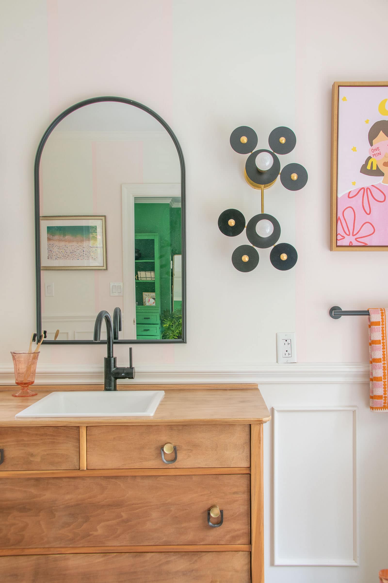 DIY Dresser turned vanity
