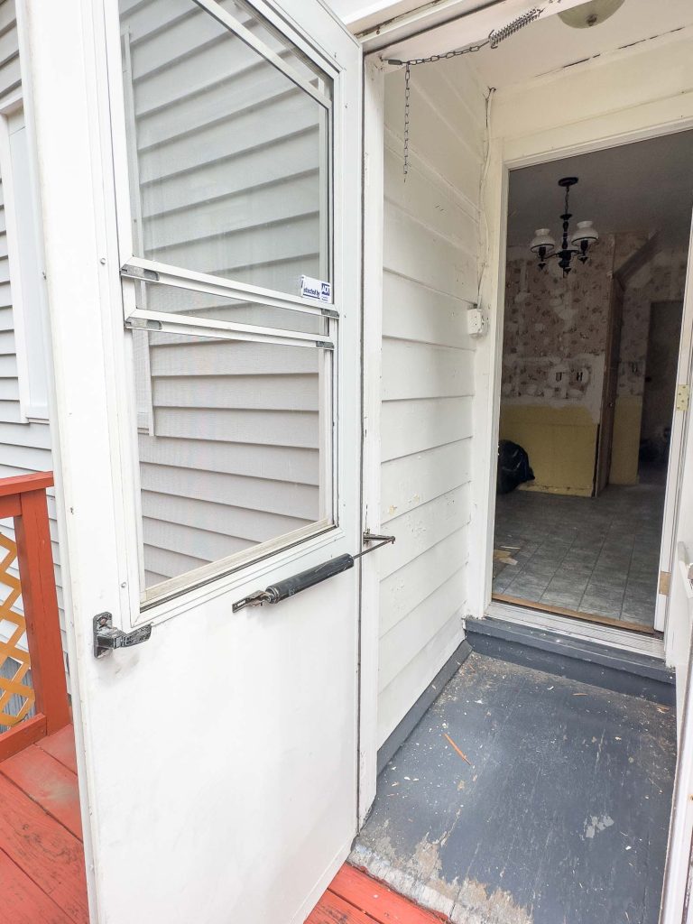 back entry