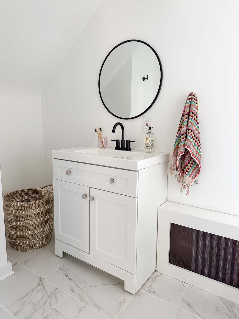 bathroom vanity reveal
