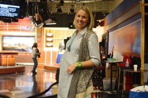 Backstage at the Morning News