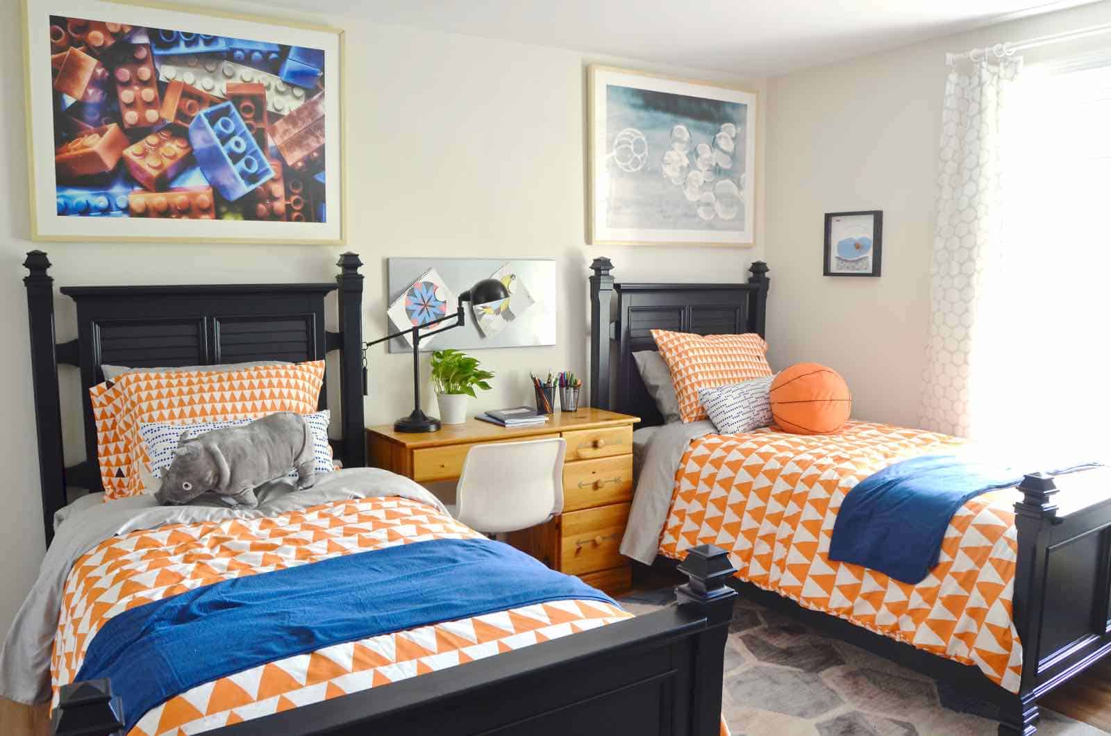 Designing a shared boys room for Habitat for Humanity