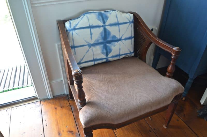 cane chair before