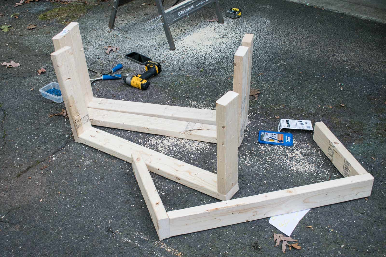 screw each board together first