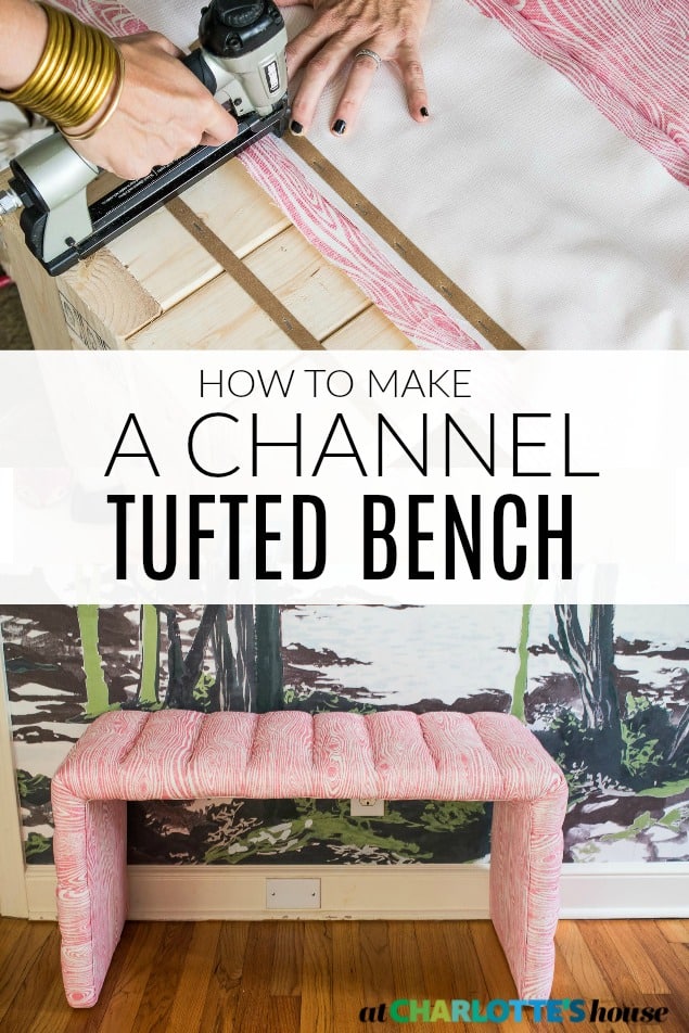 tufted bench tutorial
