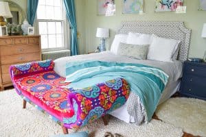master bedroom in our home
