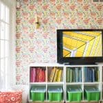 screen saver in colorful playroom