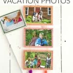 vacation photo craft