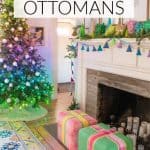 upholstered ottomans