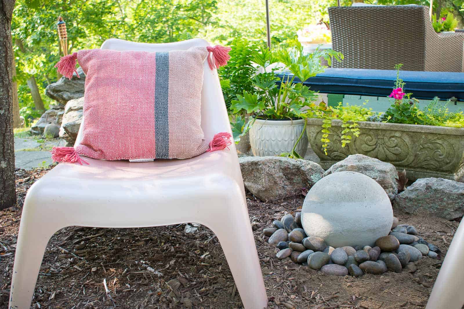 diy garden fountain