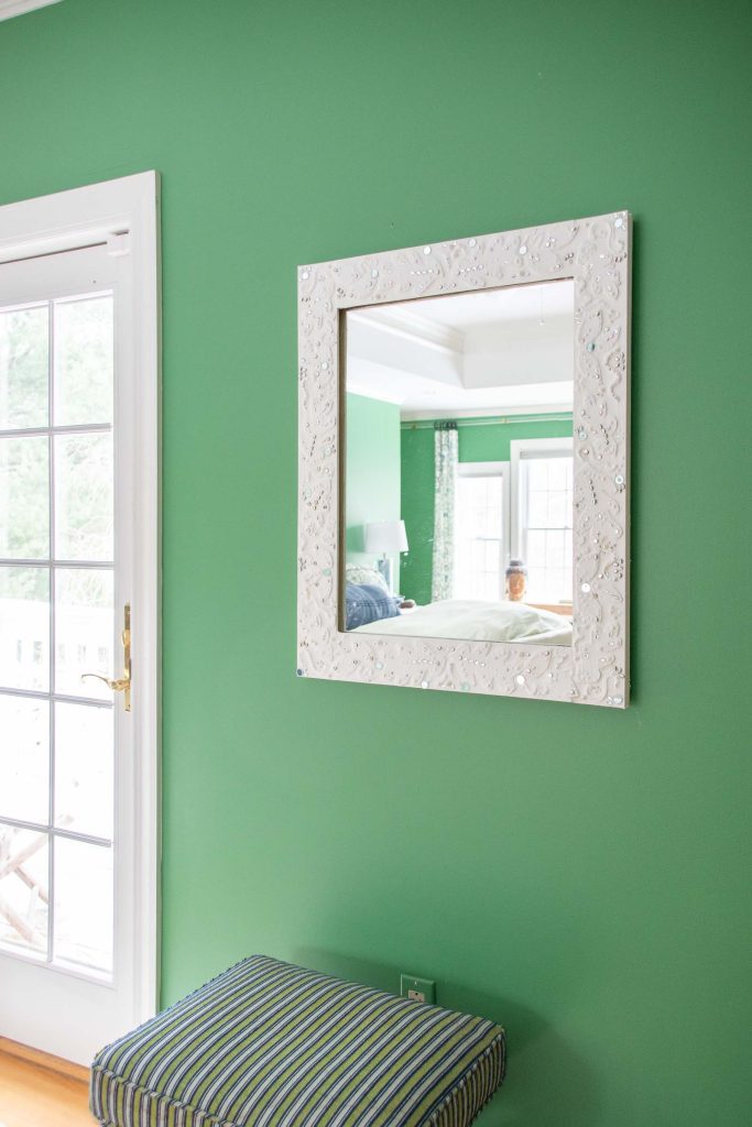 finished bergdorf embellished mirror