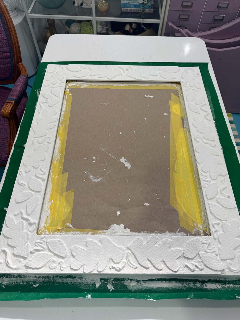 painted mirror