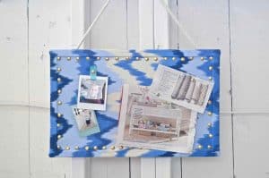 Easy Cork Board Makeover