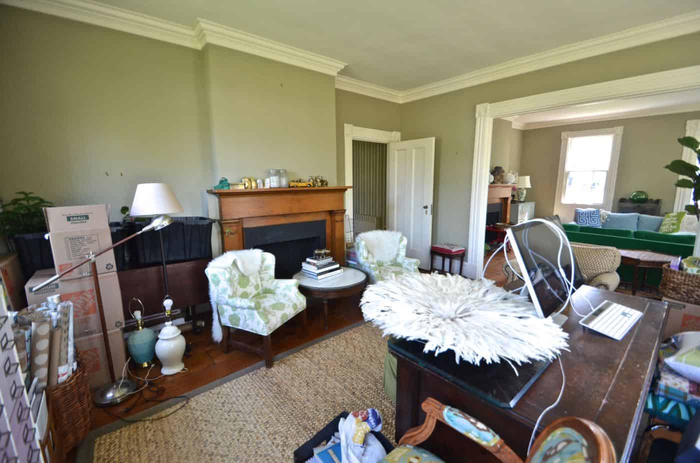 first tour of our current house with a full to do list of our plans!