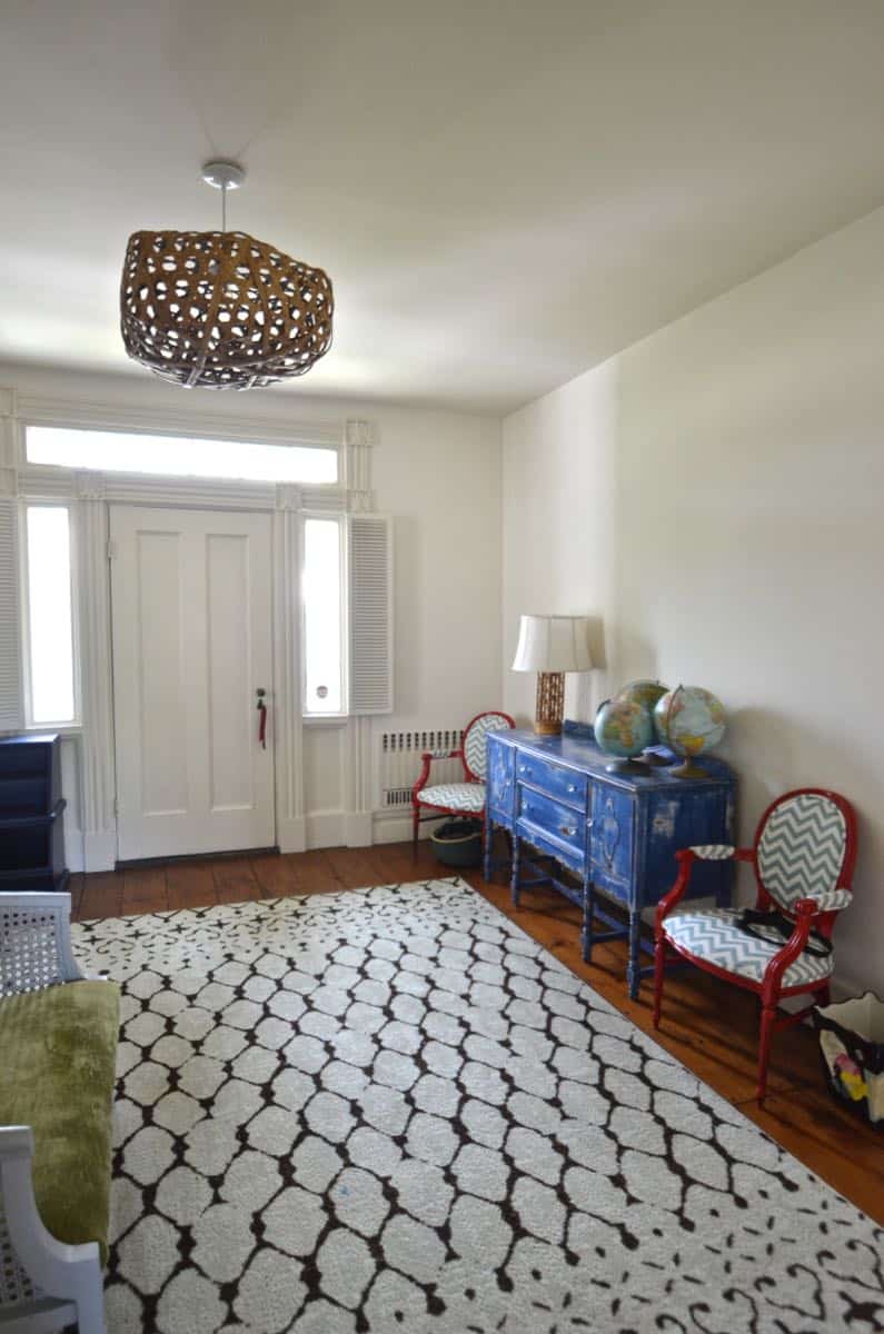 first tour of our current house with a full to do list of our plans!
