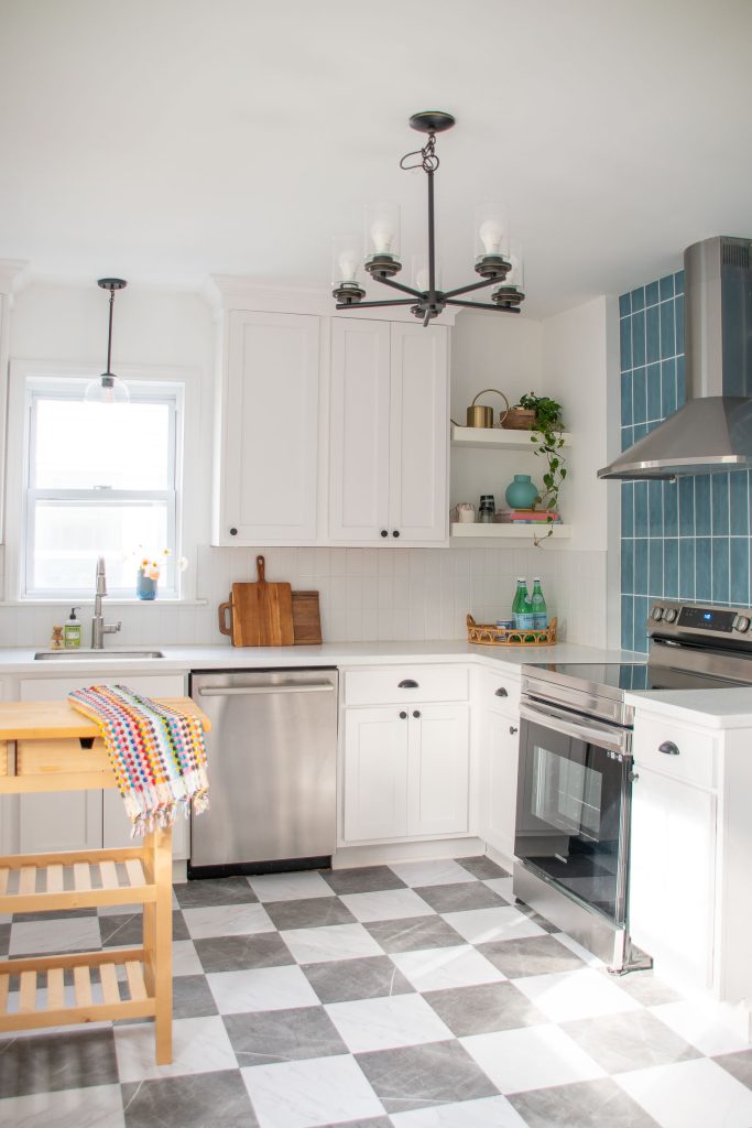 kitchen makeover after