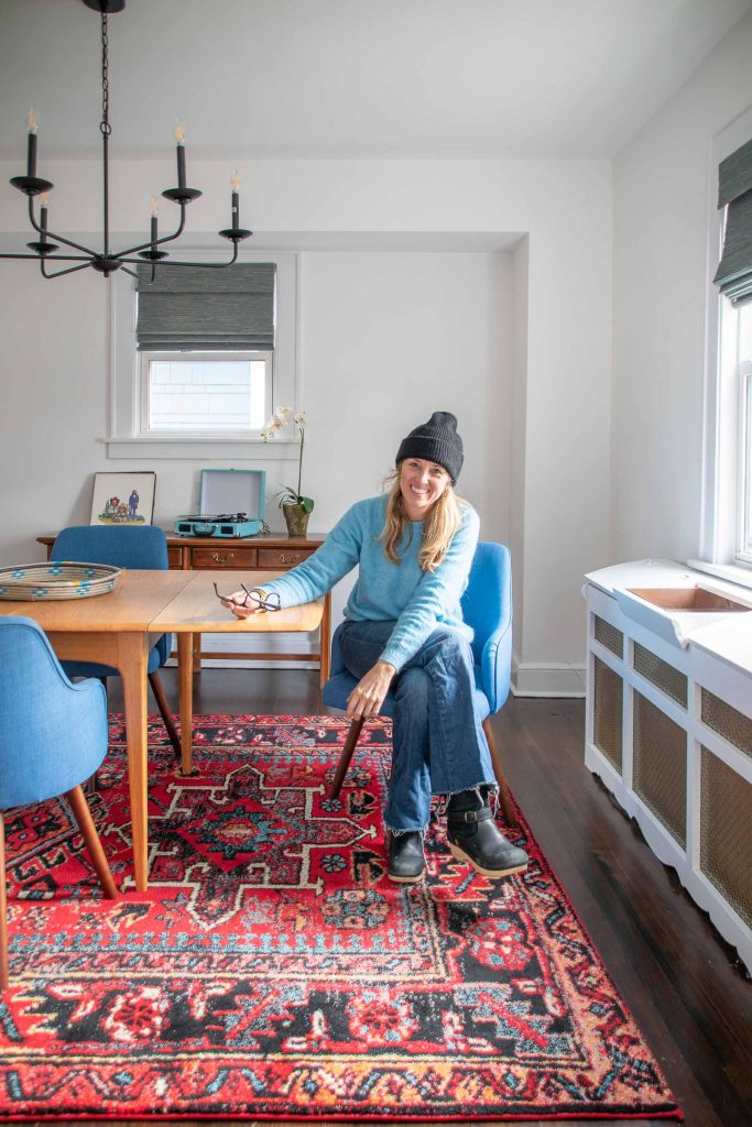 charlotte in dining room flip house