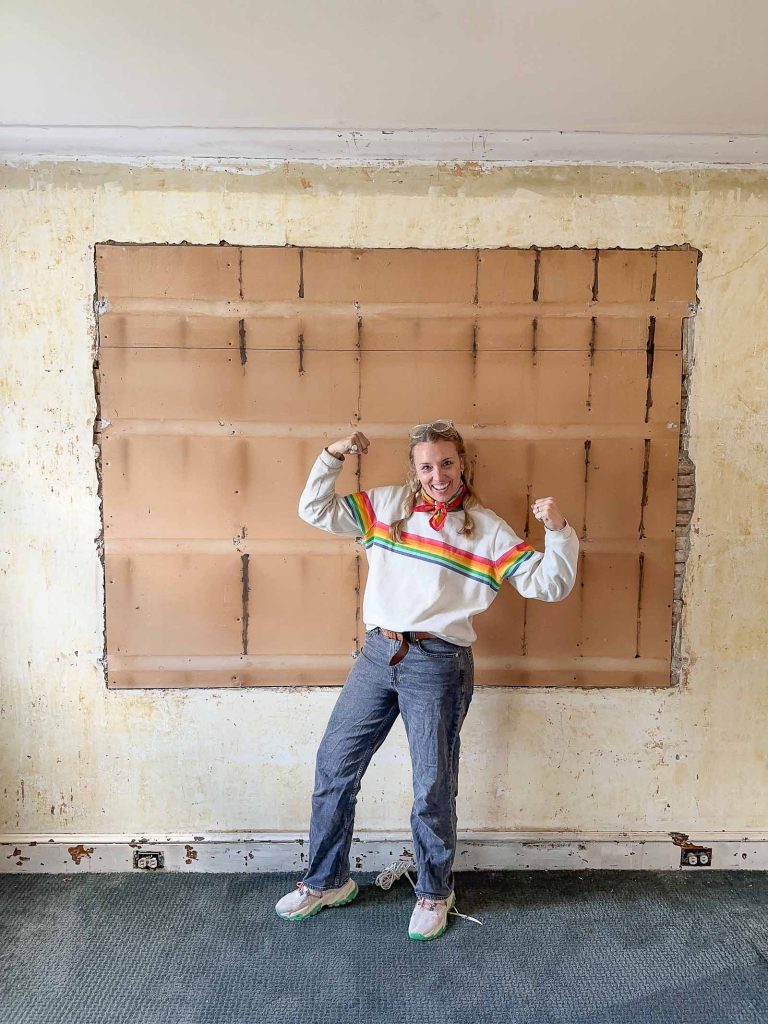 working on my flip house