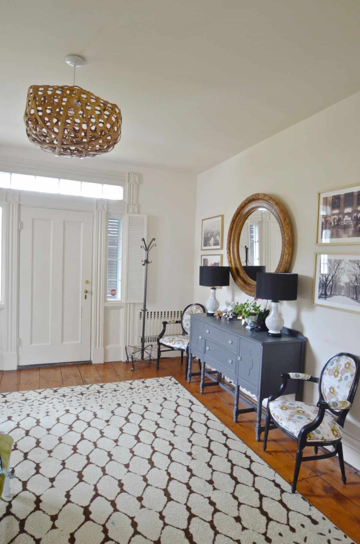 Before and After of At Charlotte's House Home tour