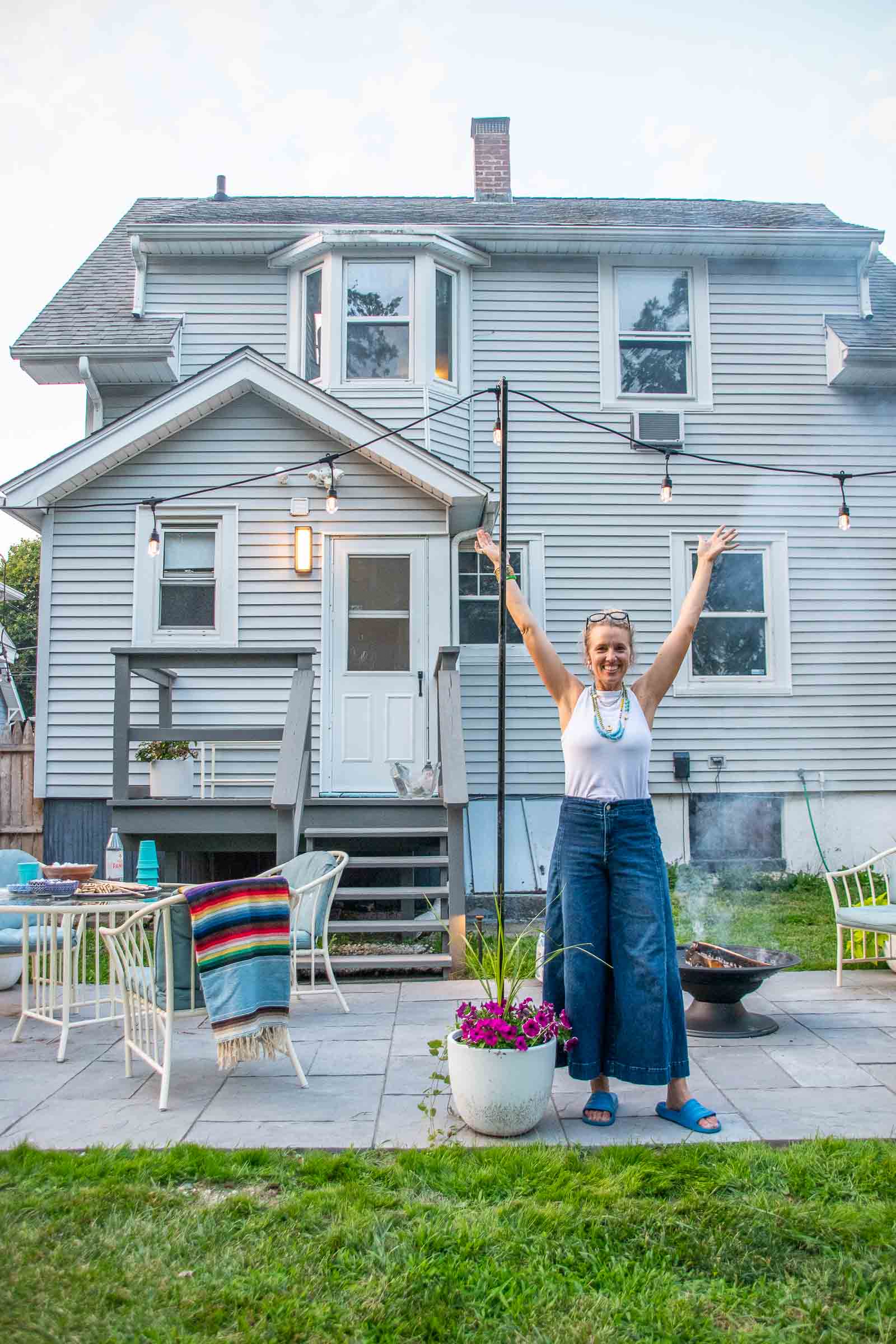 backyard patio reveal