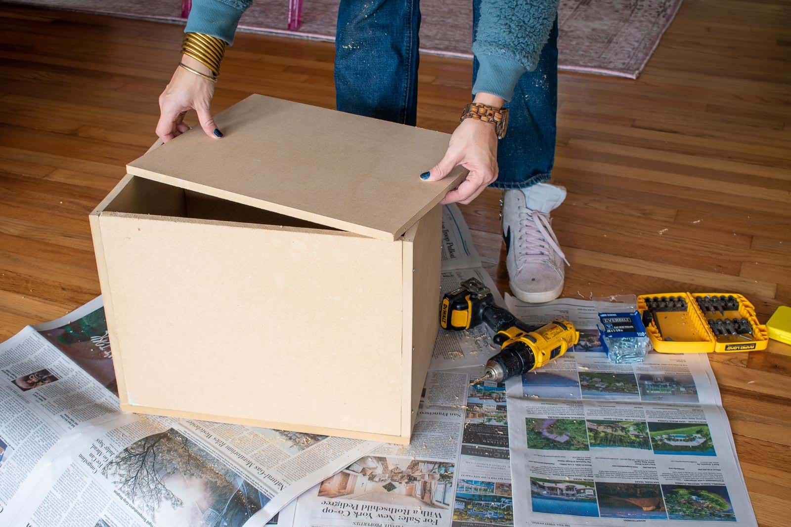building the ottoman base