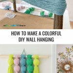 diy yarn wall hanging