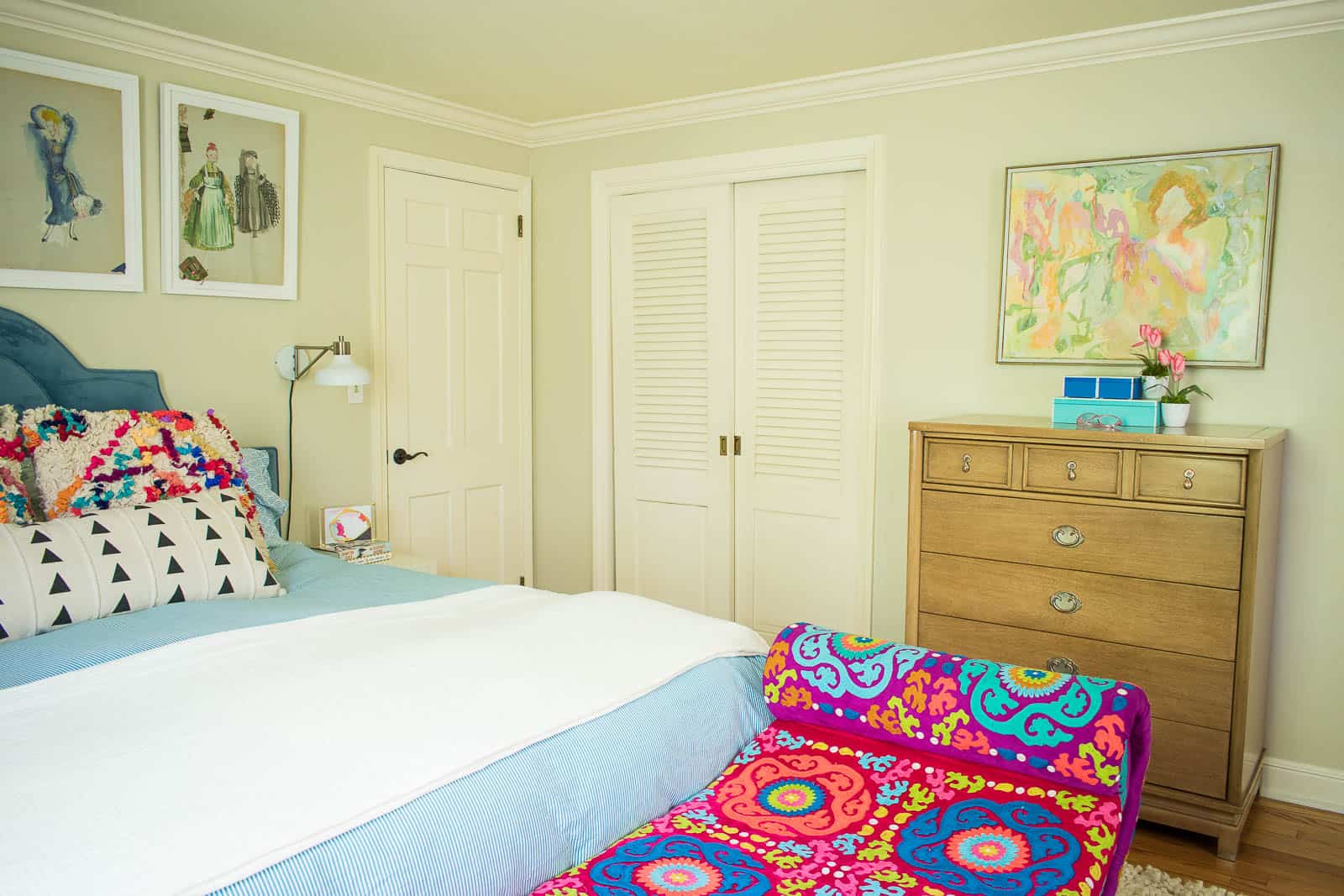 view of dresser in master bedroom