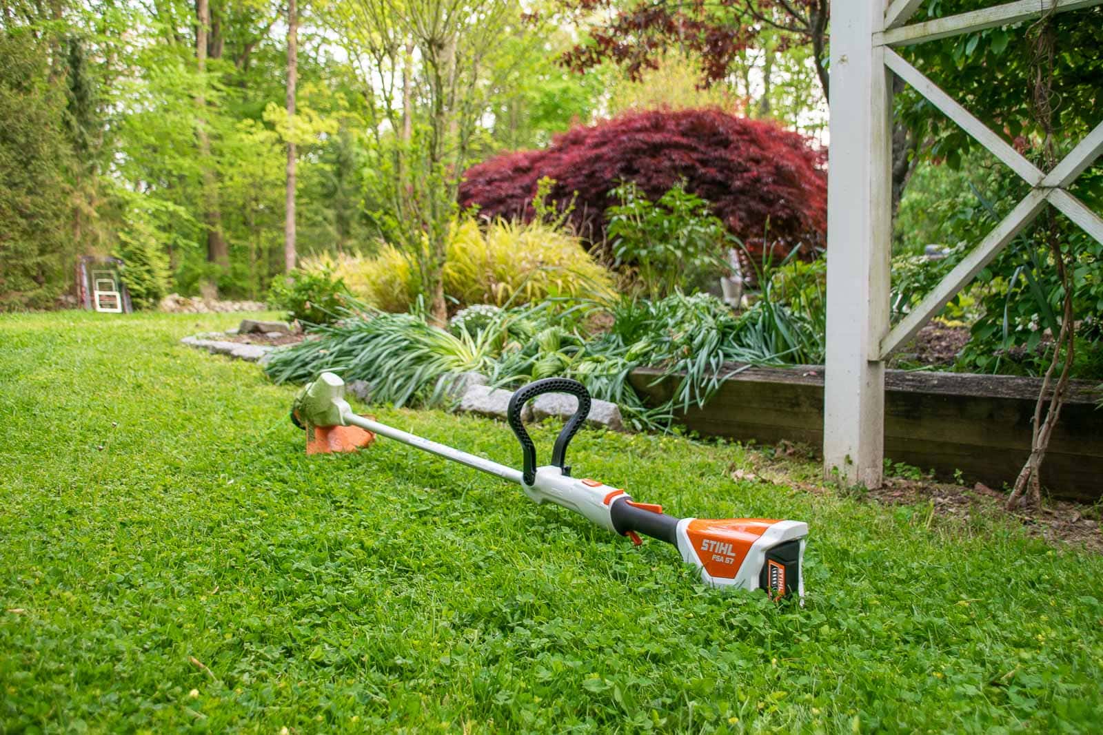 the STIHL FSA 57 trimmer