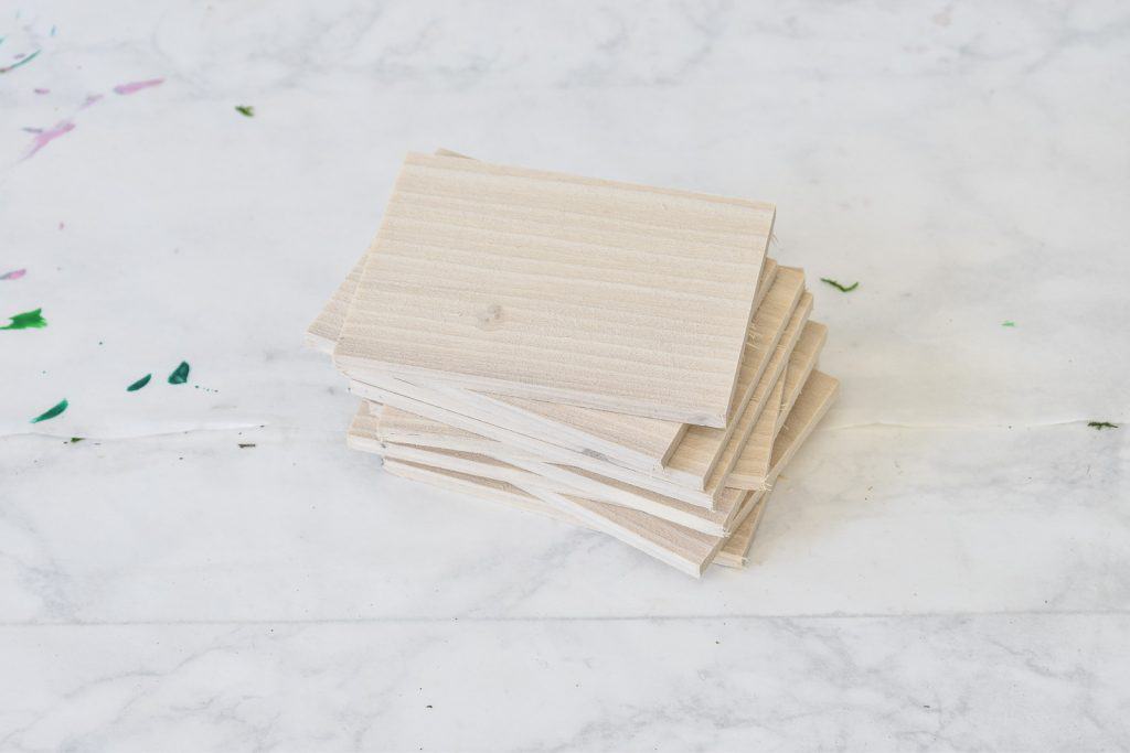 cut and sand craft wood for ornament