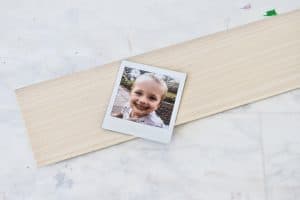 cut and sand craft wood for ornament