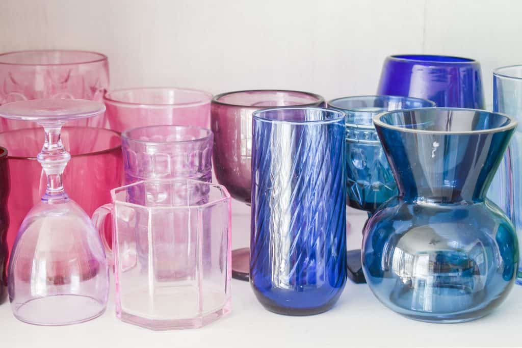 colorful rainbow glass