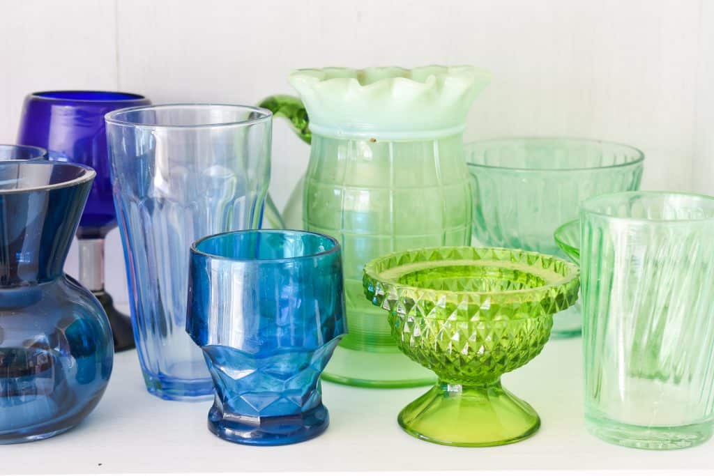 colorful rainbow glass