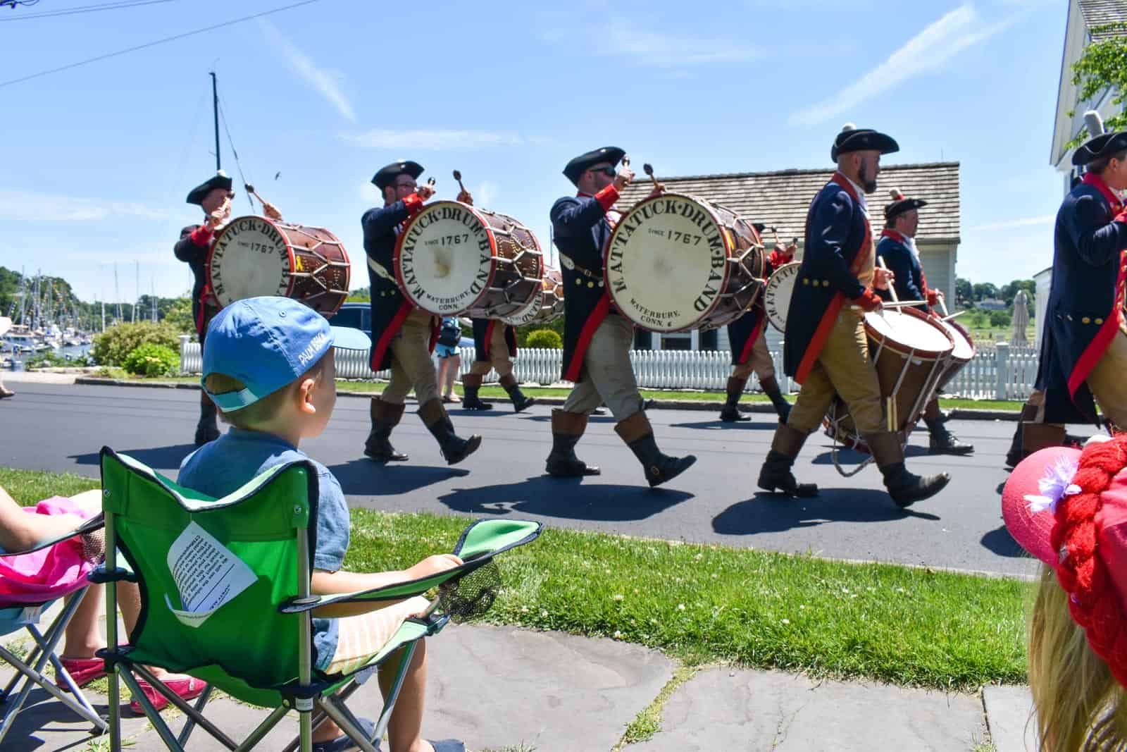 lemonade sale during a parade