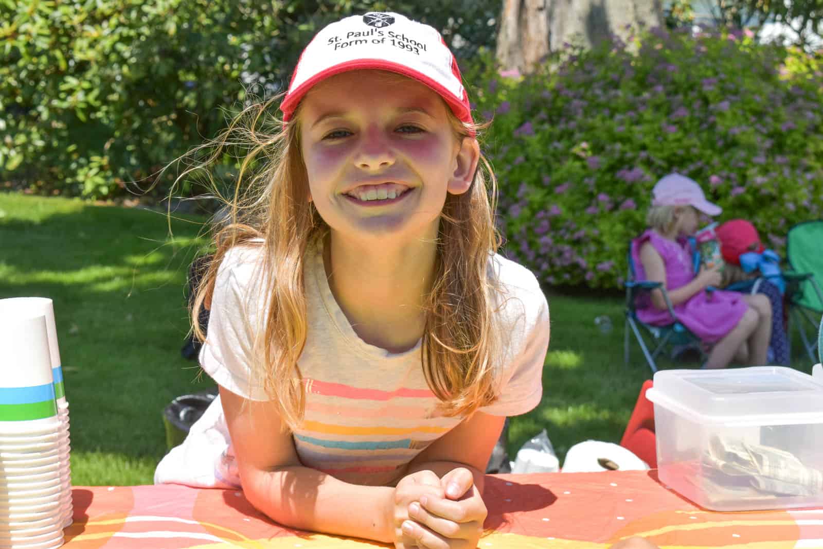 selling lemonade