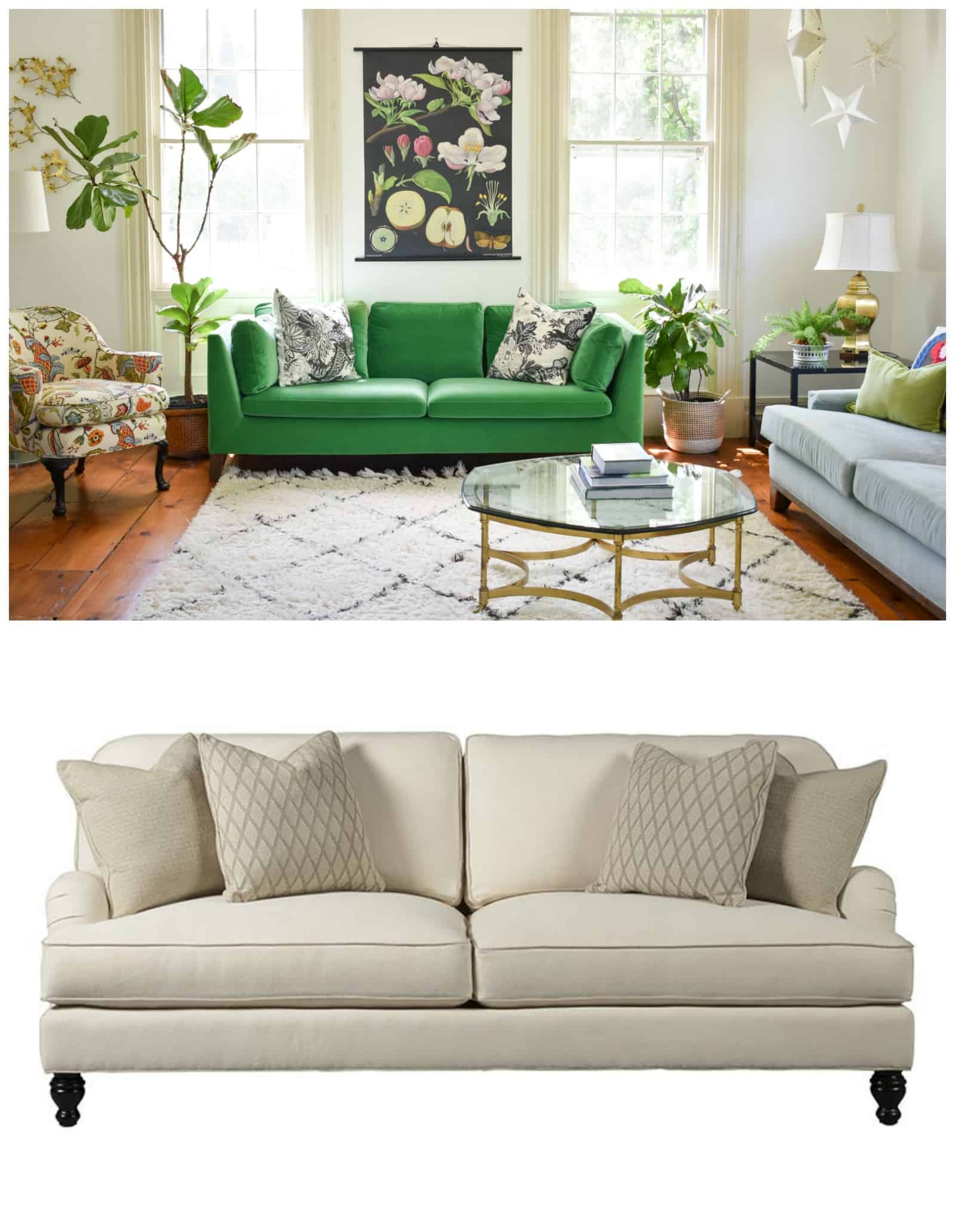 swapping out furniture to depersonalize a home for resale