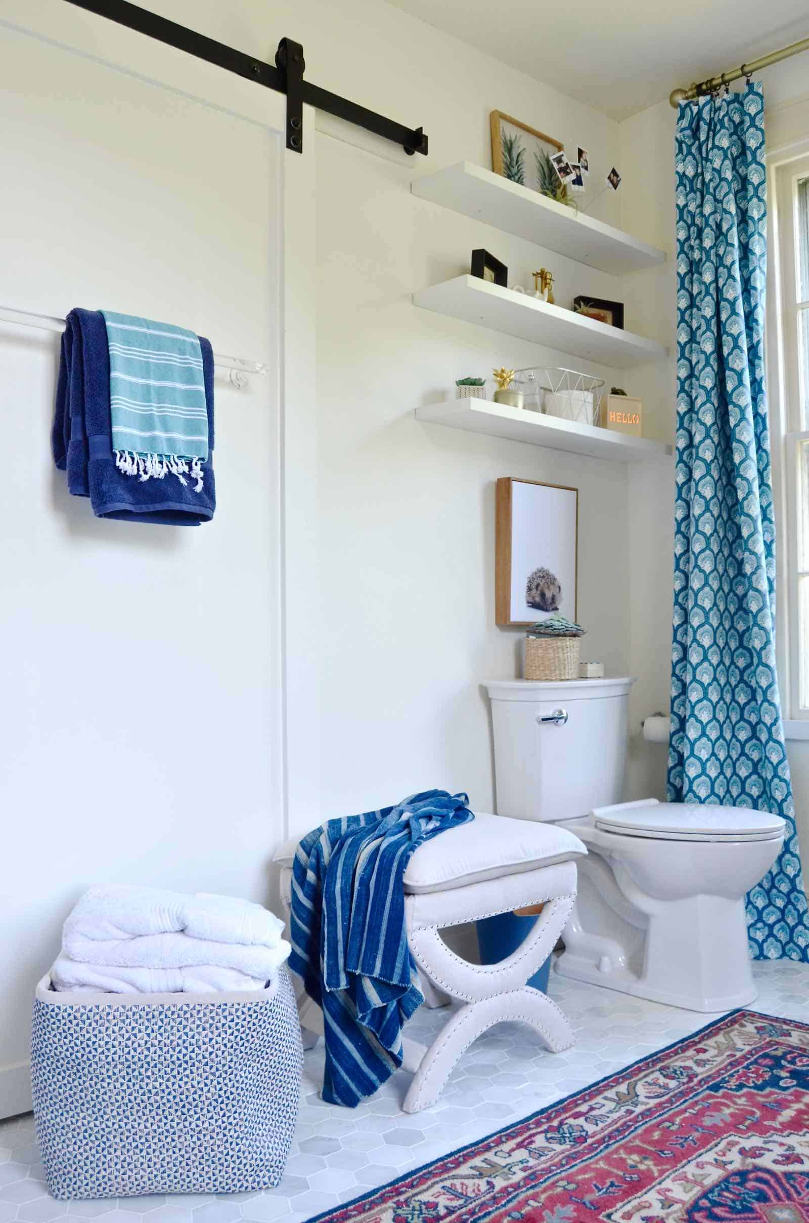 chic and modern master bathroom makeover