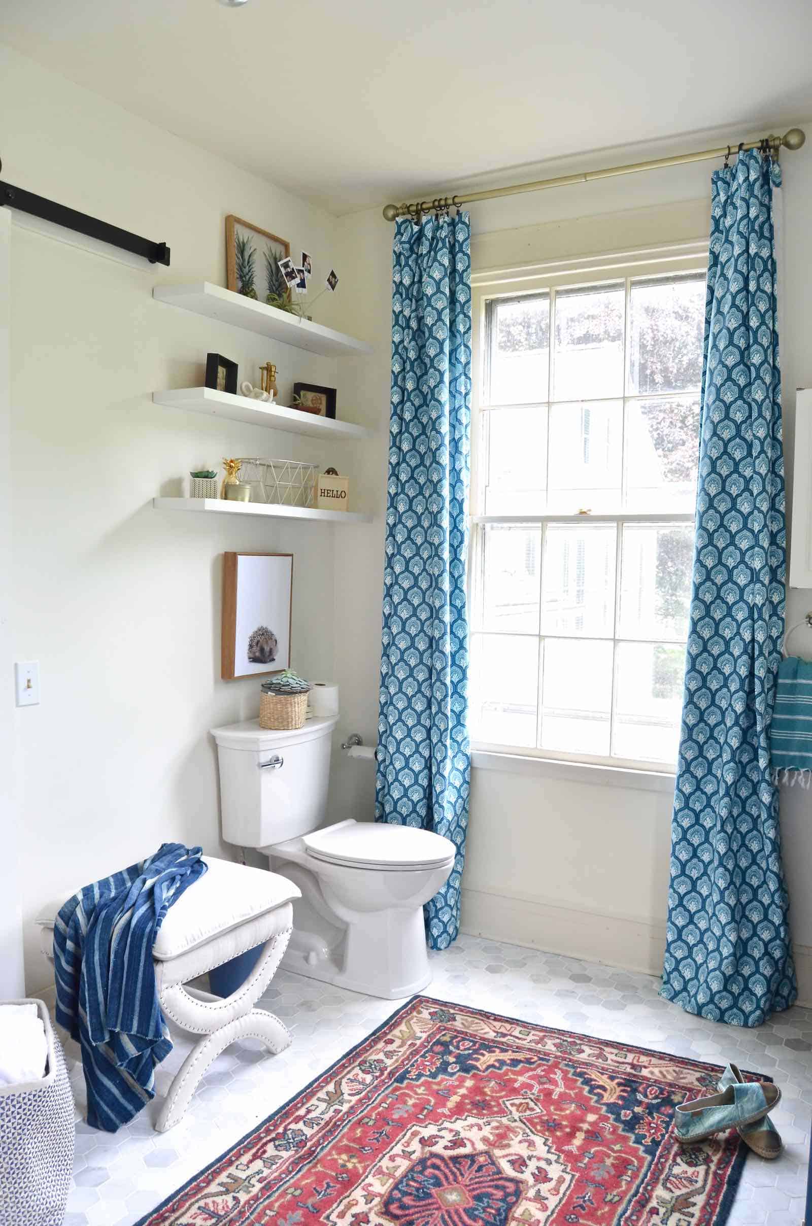 chic and modern master bathroom makeover
