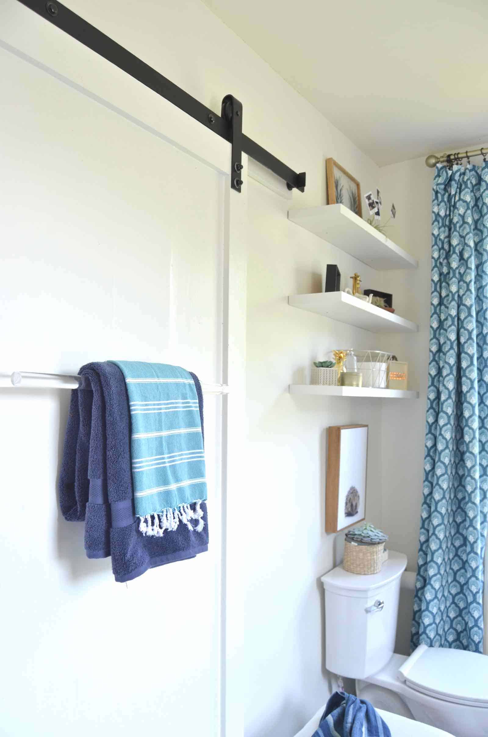 chic and modern master bathroom makeover