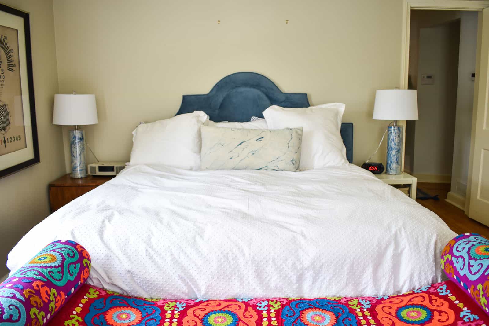 progress with new headboard