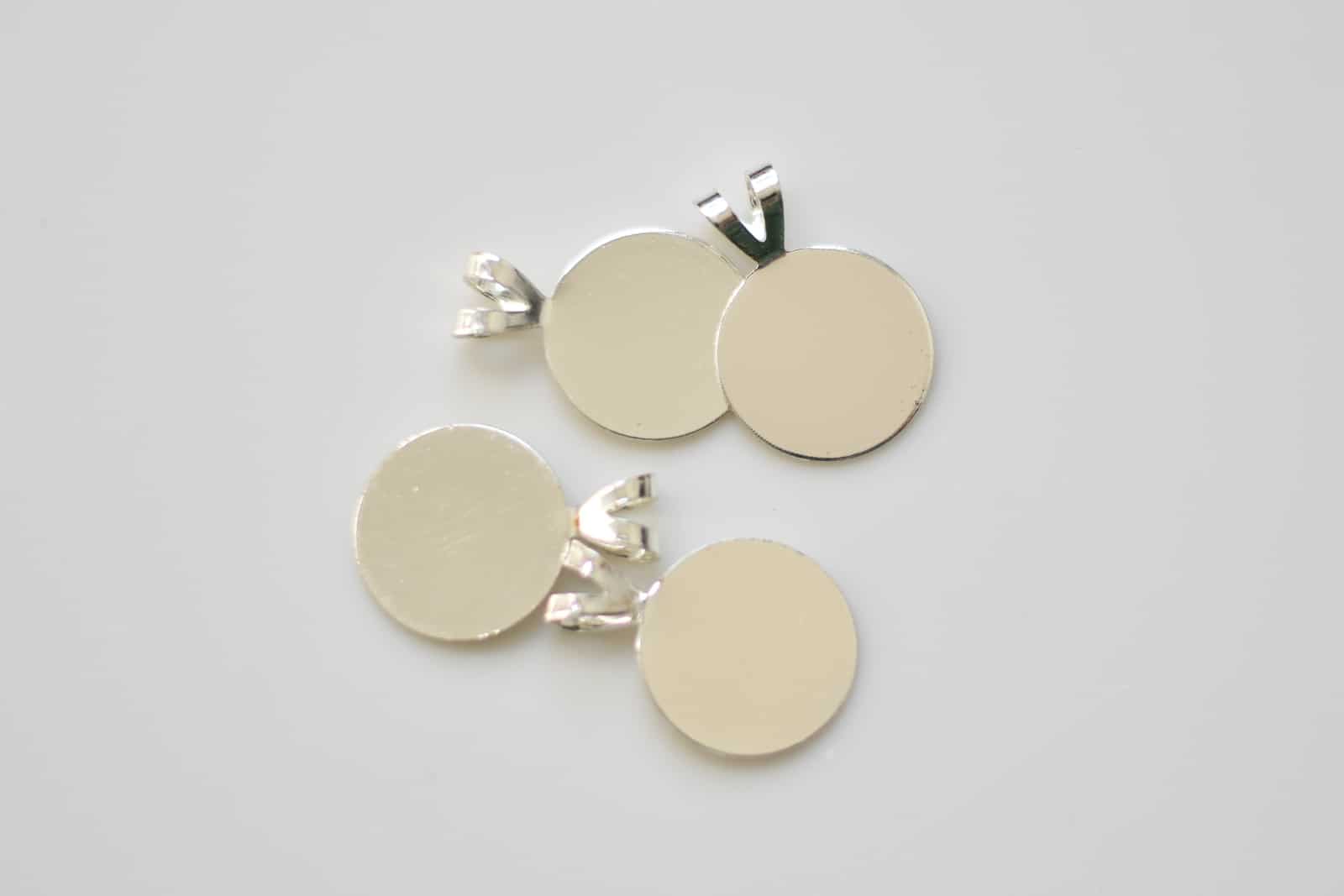 blank necklace charms