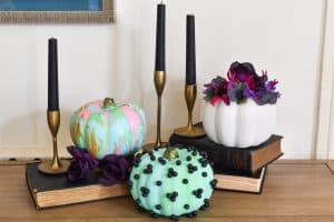 Last Minute No Carve Pumpkins