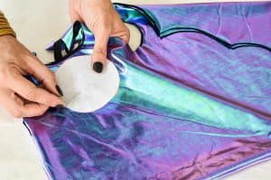 pinning template for mermaid scales