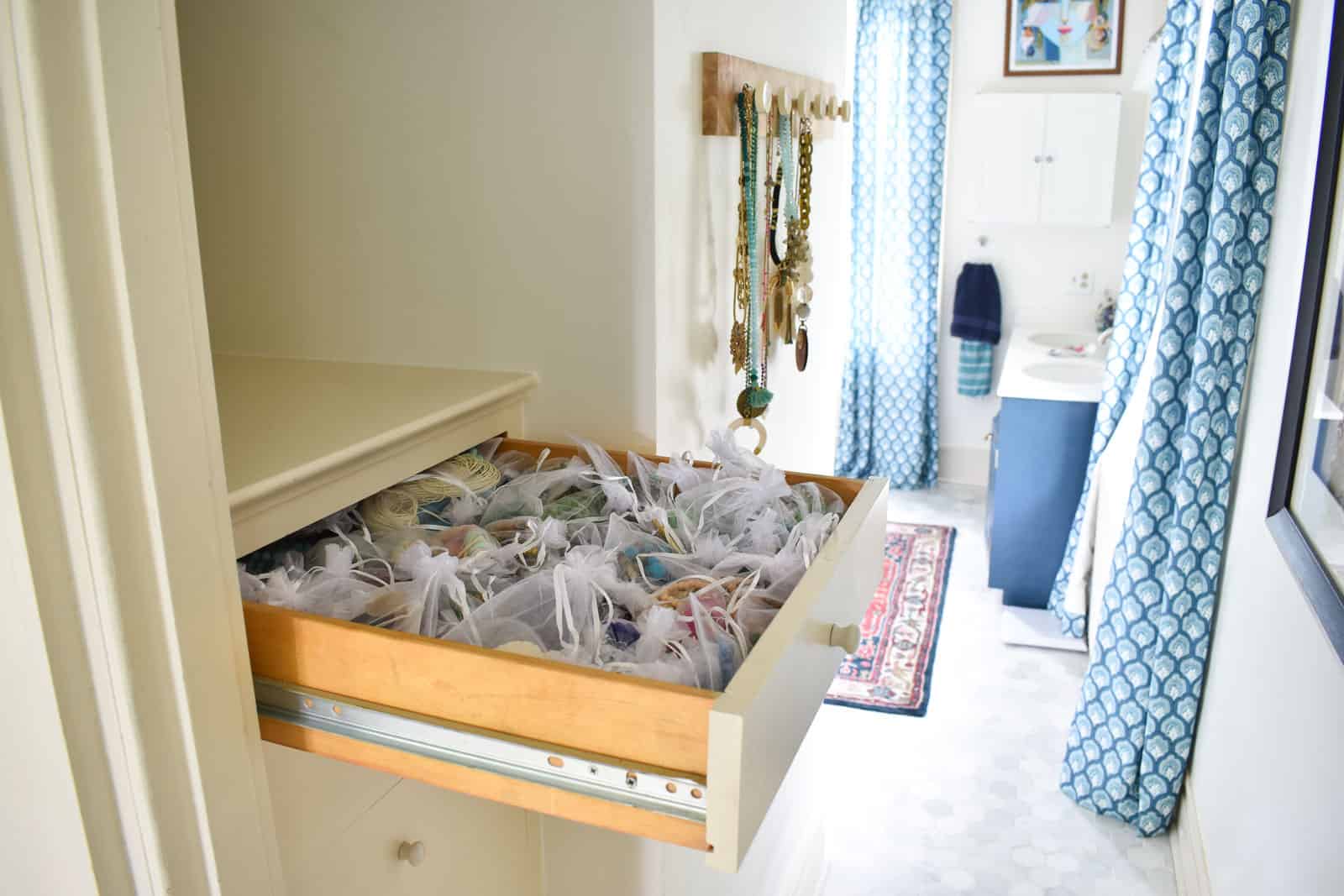 reload all of the jewelry back into the drawer