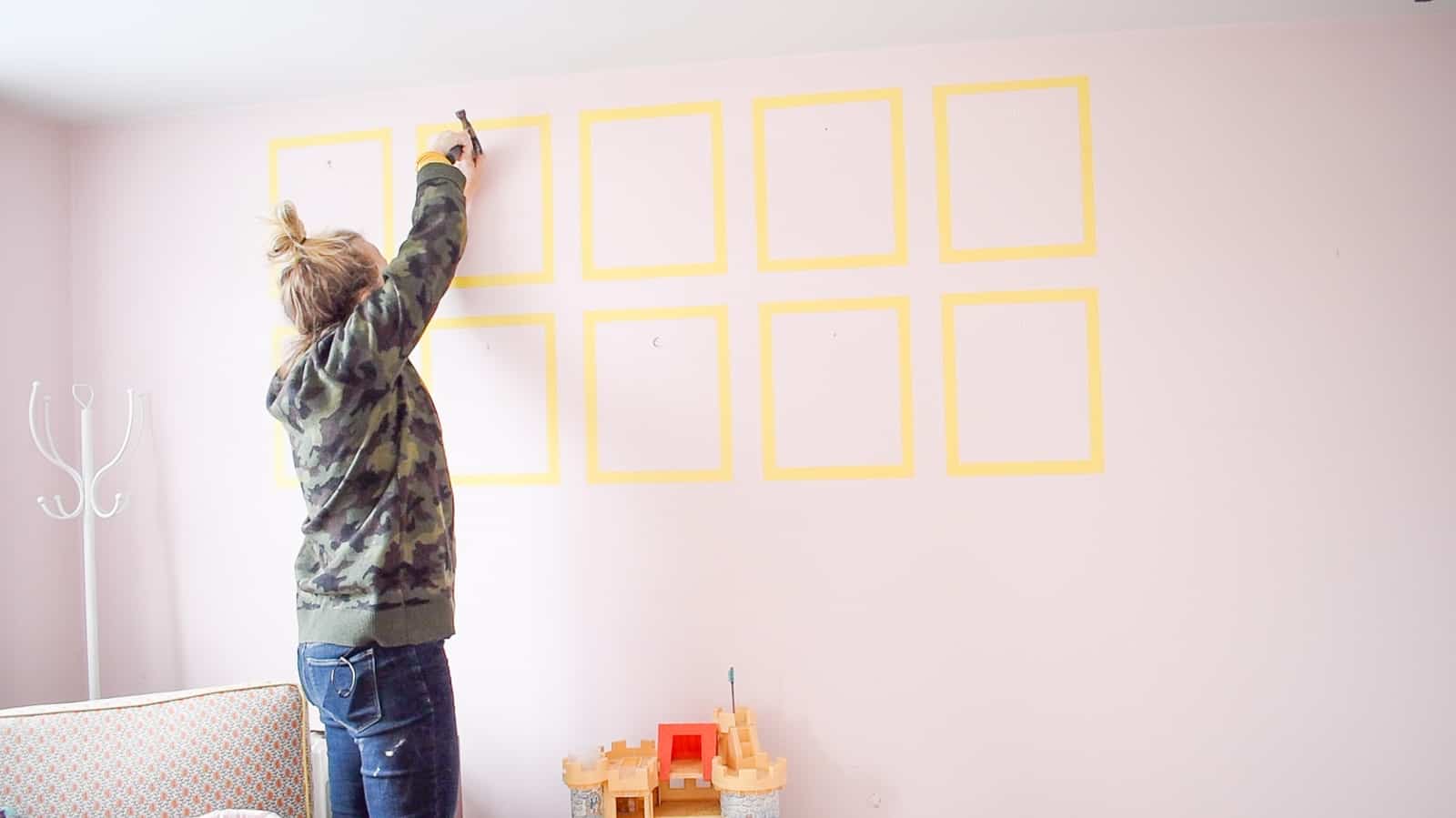 remove the nails in the wall
