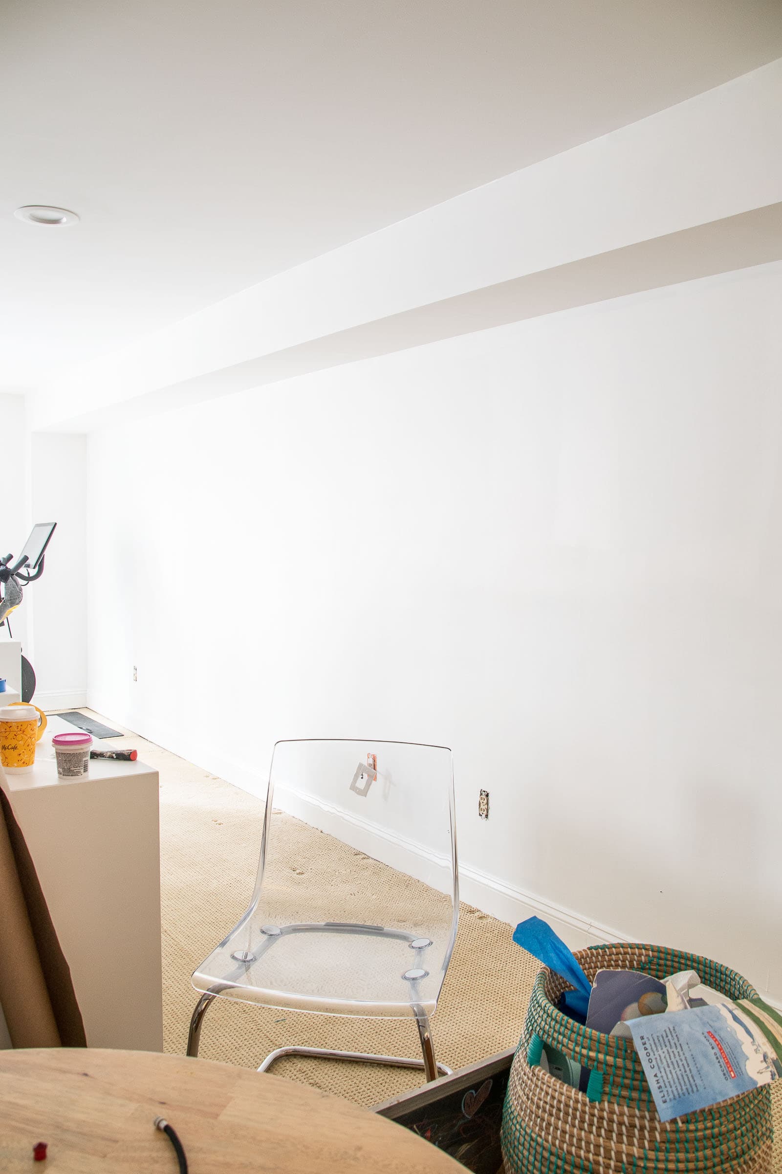 paint the first coat of paint