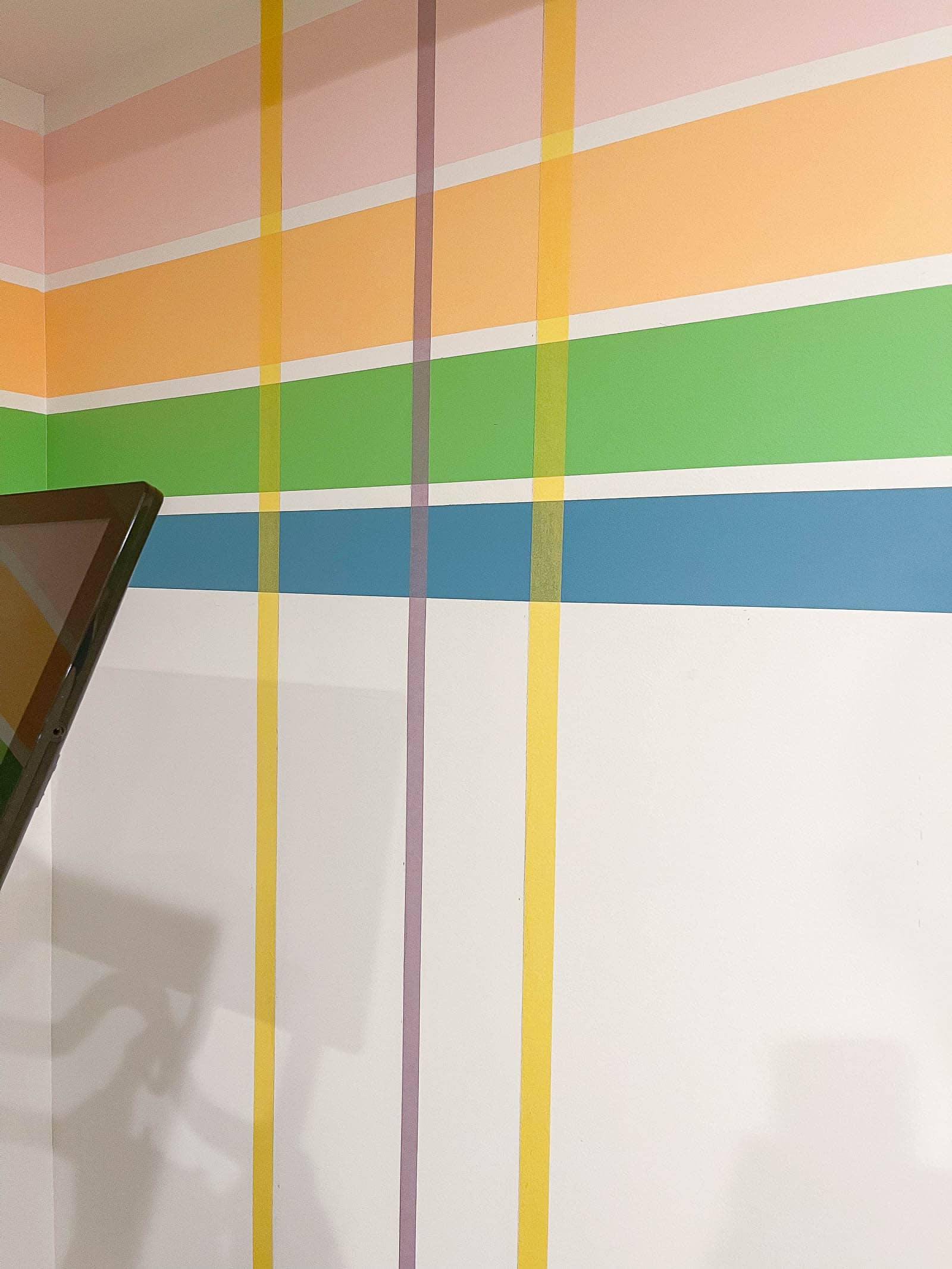 vertical stripes for mural