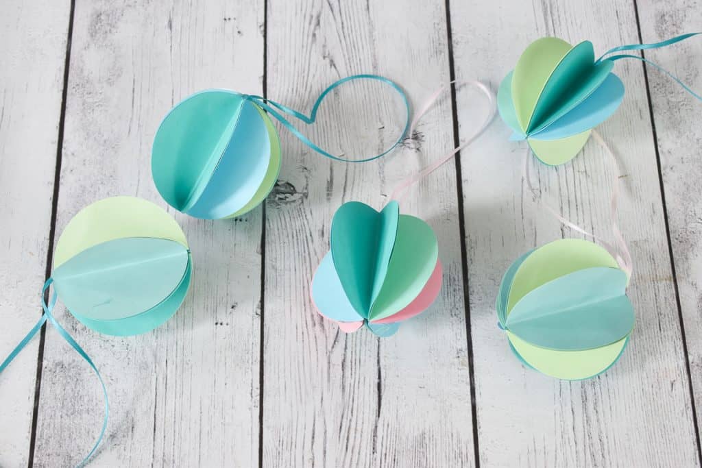 paper circle ornaments
