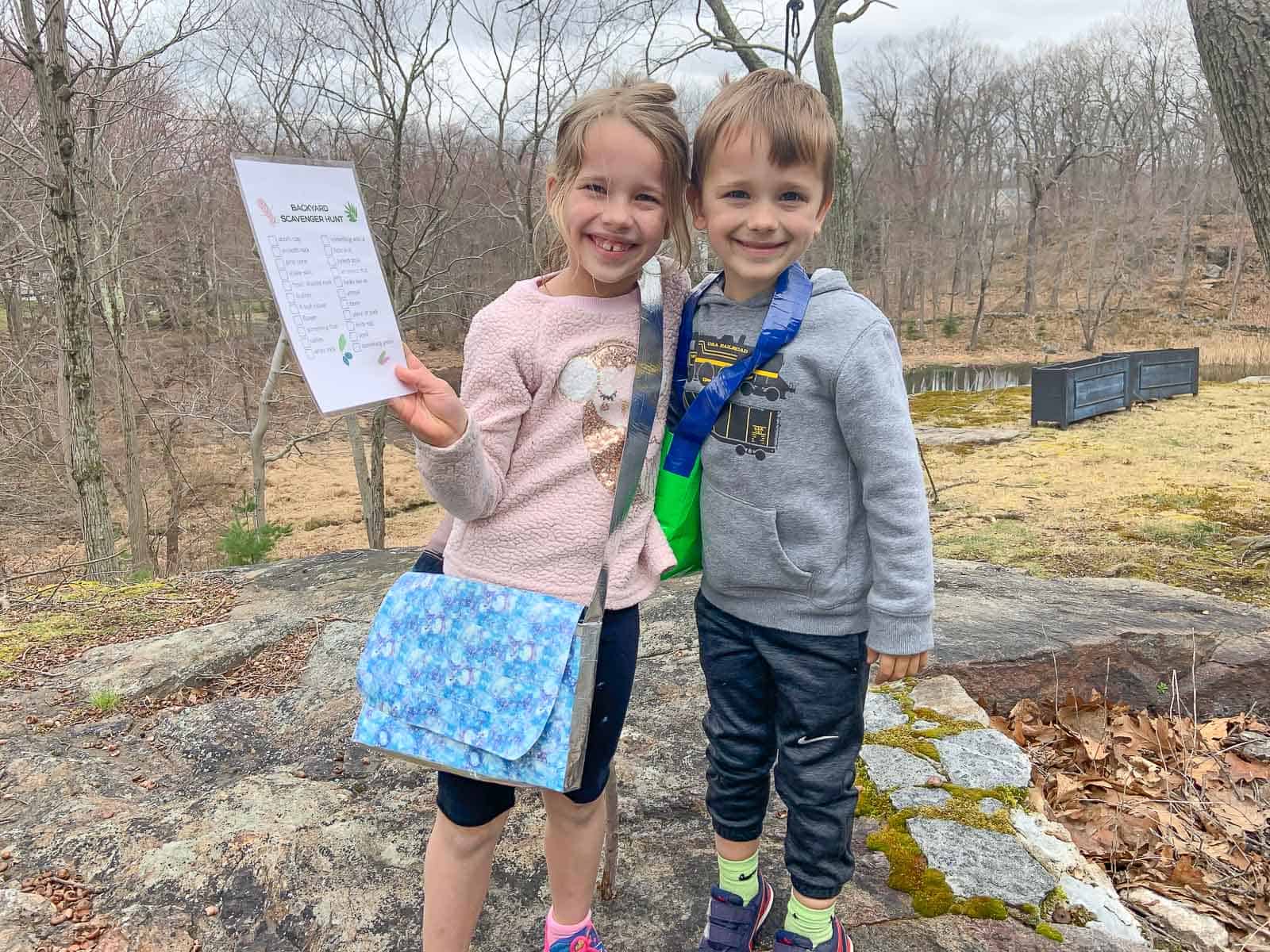 backyard scavenger hunt