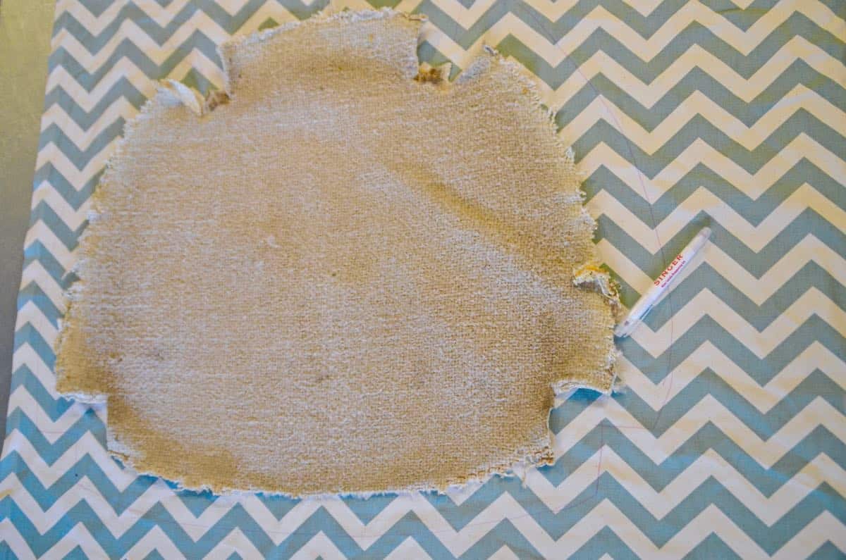 how to reupholster old armchairs with colorful new fabric.