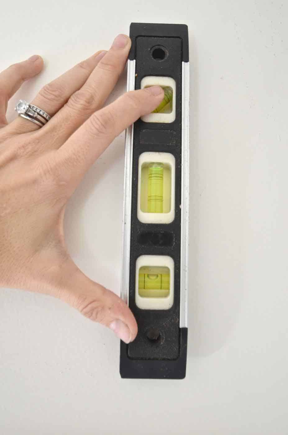 How to apply peel and stick removable wallpaper.