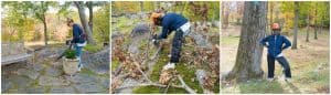 Outdoor Fall Cleanup